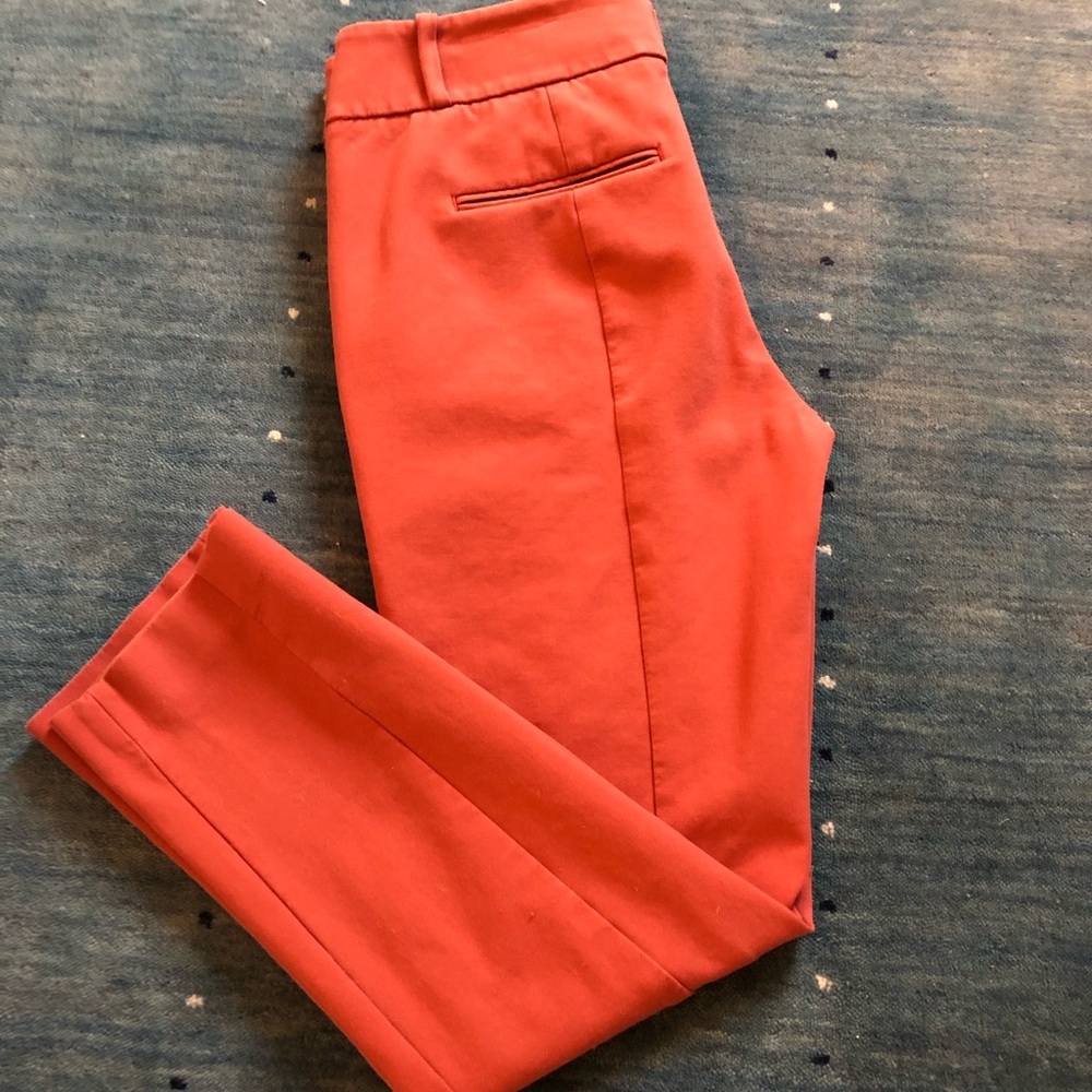 LOFT Marissa Skinny pant Burnt Orange